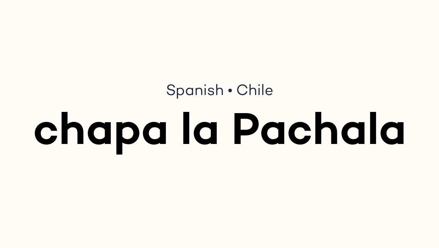 chapa la Pachala